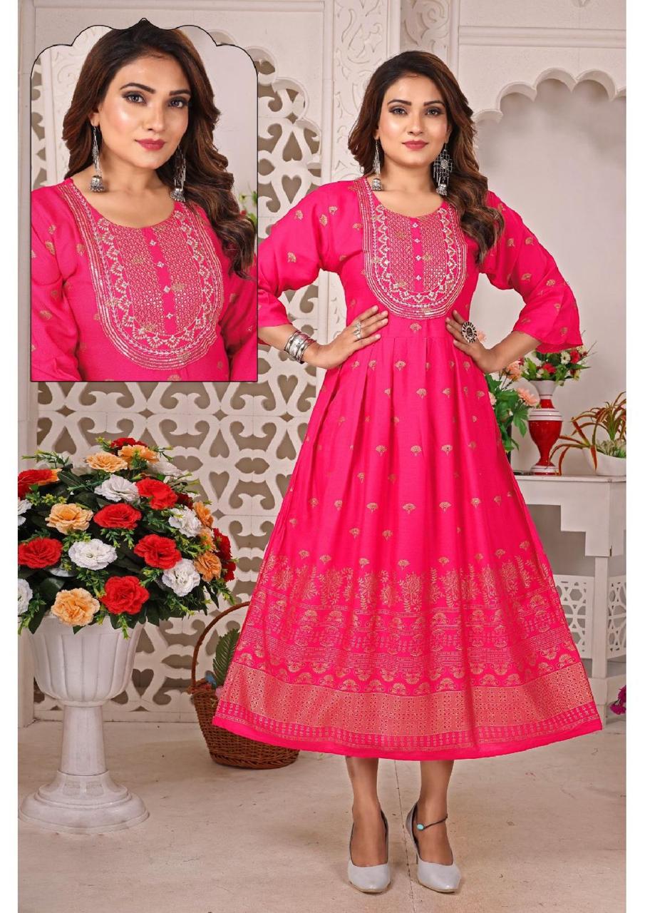 Golden Fashion Queen Vol 2 Printed Kurtis Catalog
